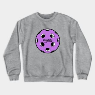 Everyday Pickleball Purple Ball Crewneck Sweatshirt